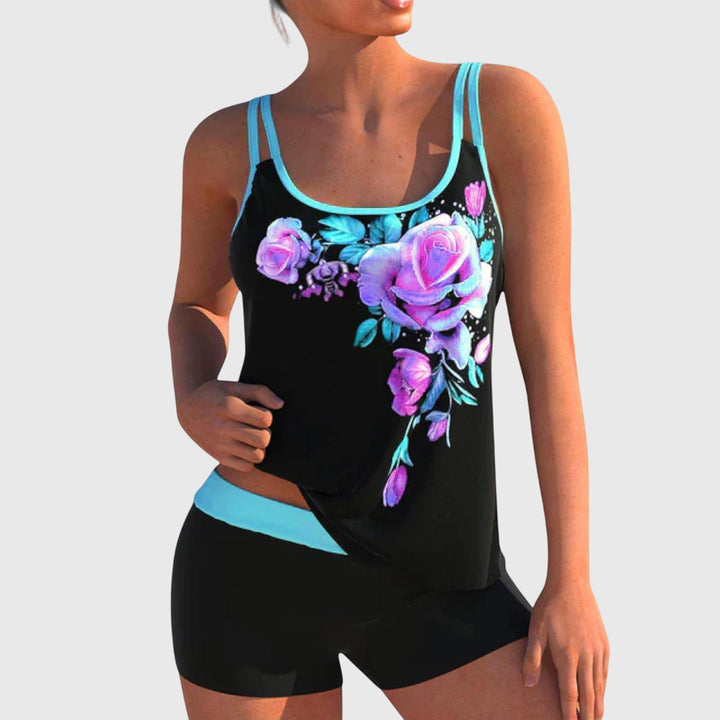 FLOWER SWIMSUIT SET FOR WOMEN