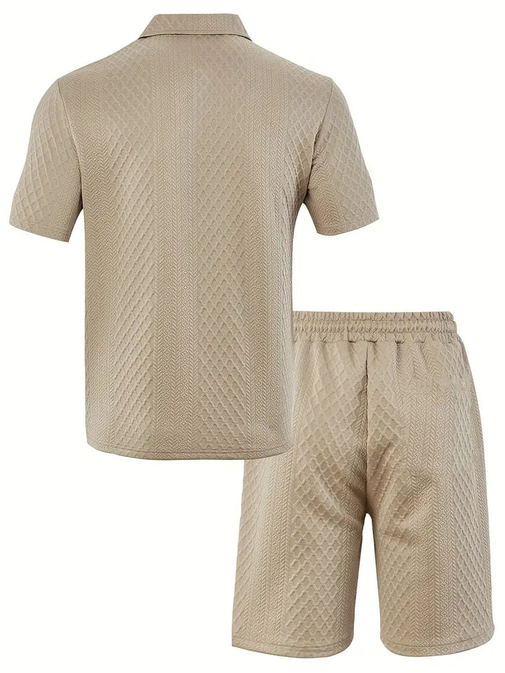 Francisco Summer Polo Shirt Set, view 7 - Elena Harper