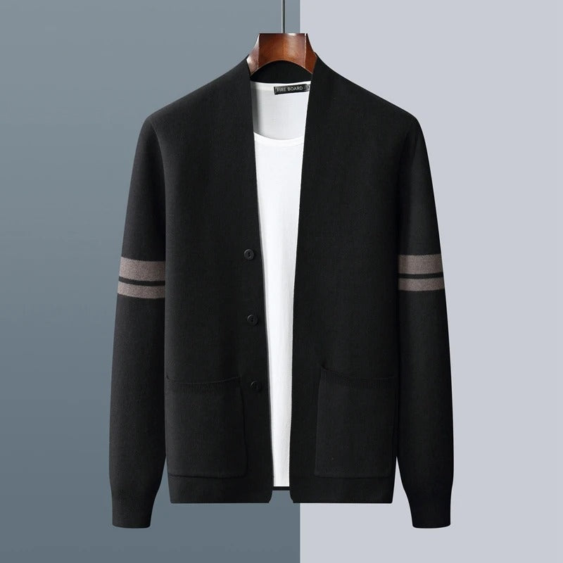 ELENA HARPER™  |  MEN'S KNITTED CARDIGAN