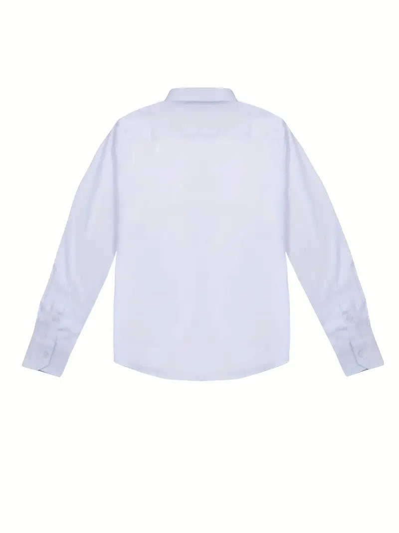 Teodoro Long-Sleeve Shirt with Buttons, view 9 - Elena Harper