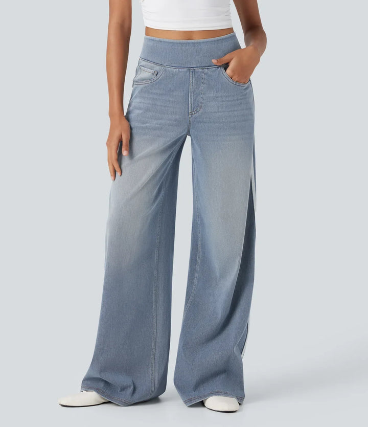 Annlyn Comfortable Pants with Pockets - Elena Harper
