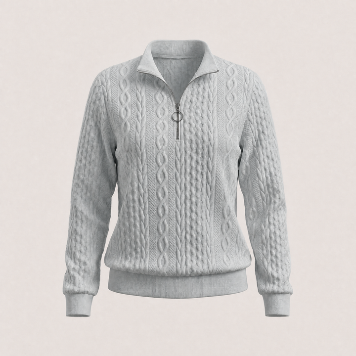 Emily | Casual and Comfortable Women's Zip-Up Sweater
