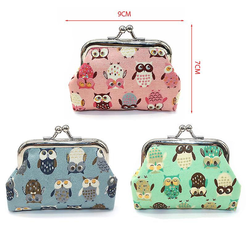 Creative Owl Print Wallet