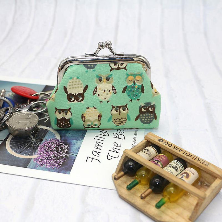 Creative Owl Print Wallet