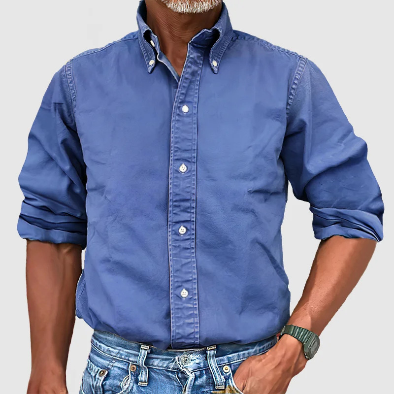 ELENA HARPER™  |  LONG-SLEEVED WRINKLE-FREE SHIRT FOR MEN