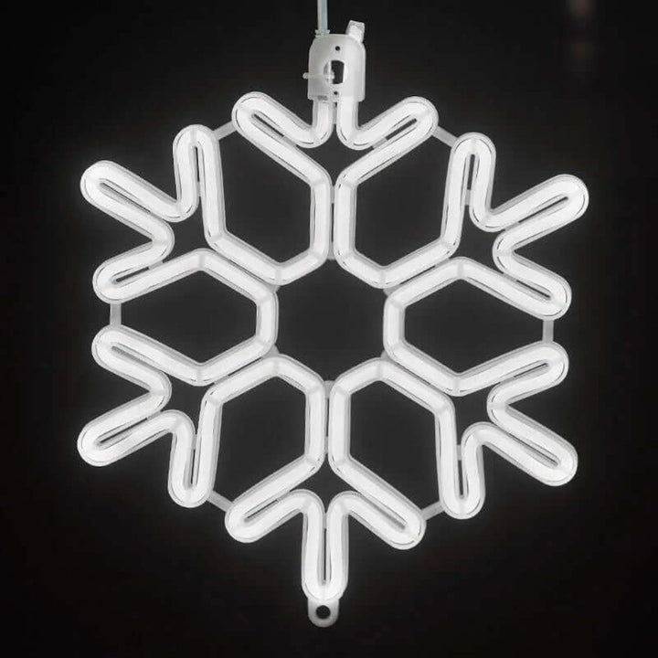 Waterproof LED Snowflake Light for Christmas – 30cm