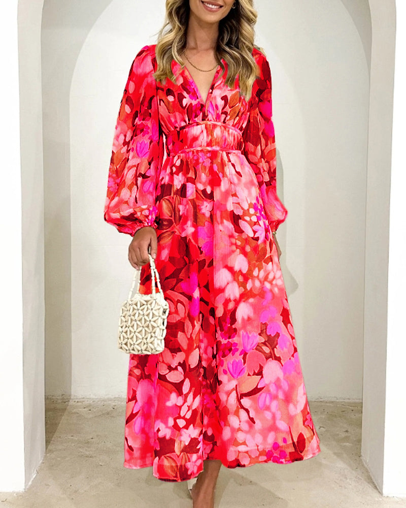 Wilka - Elegant Floral Dress
