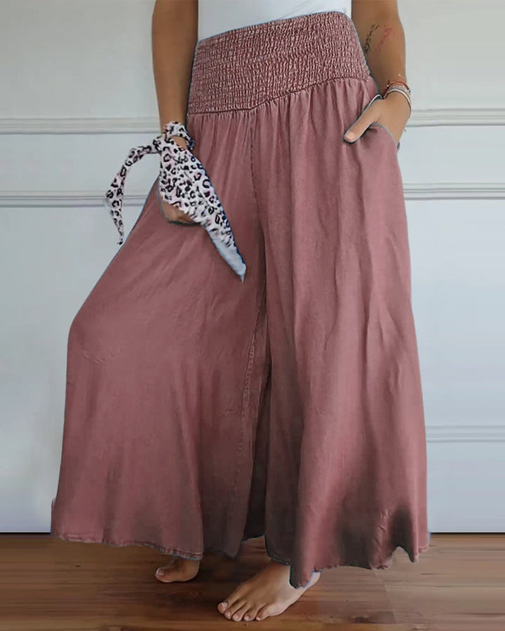 Reina - Comfy Wide-Leg Trousers