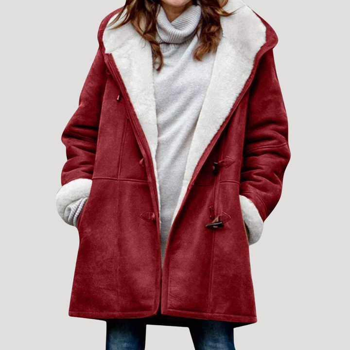 Women's Duffle Coat with Borg Lining