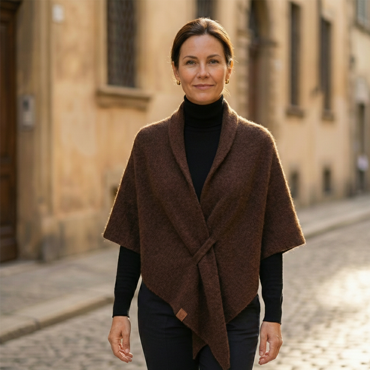 Aurelyn Soft Knit Shoulder Shawl for Women - Elena Harper