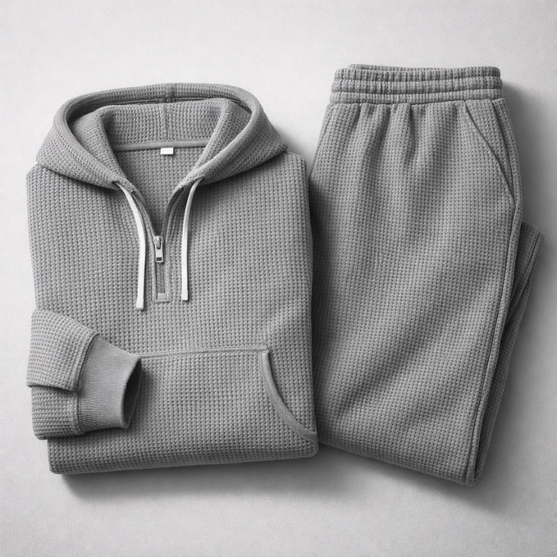 ELENA HARPER™  |  TEXTURED KNIT SET FOR MEN
