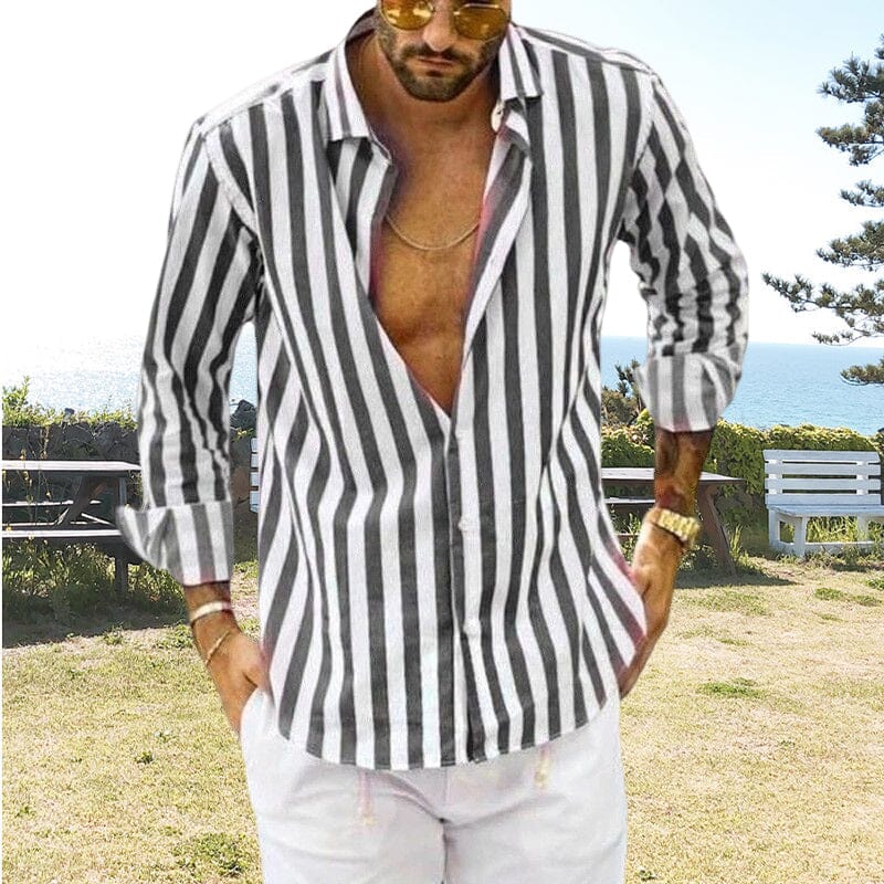 Alain | Striped Shirt for Men