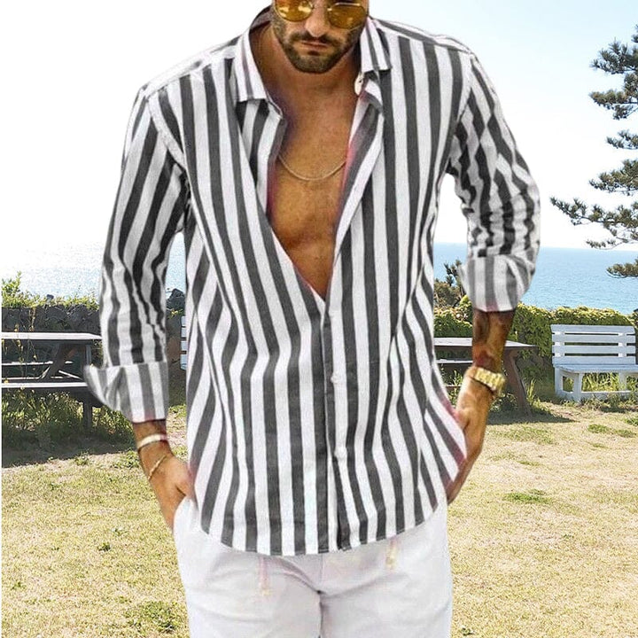 Alain | Striped Shirt for Men