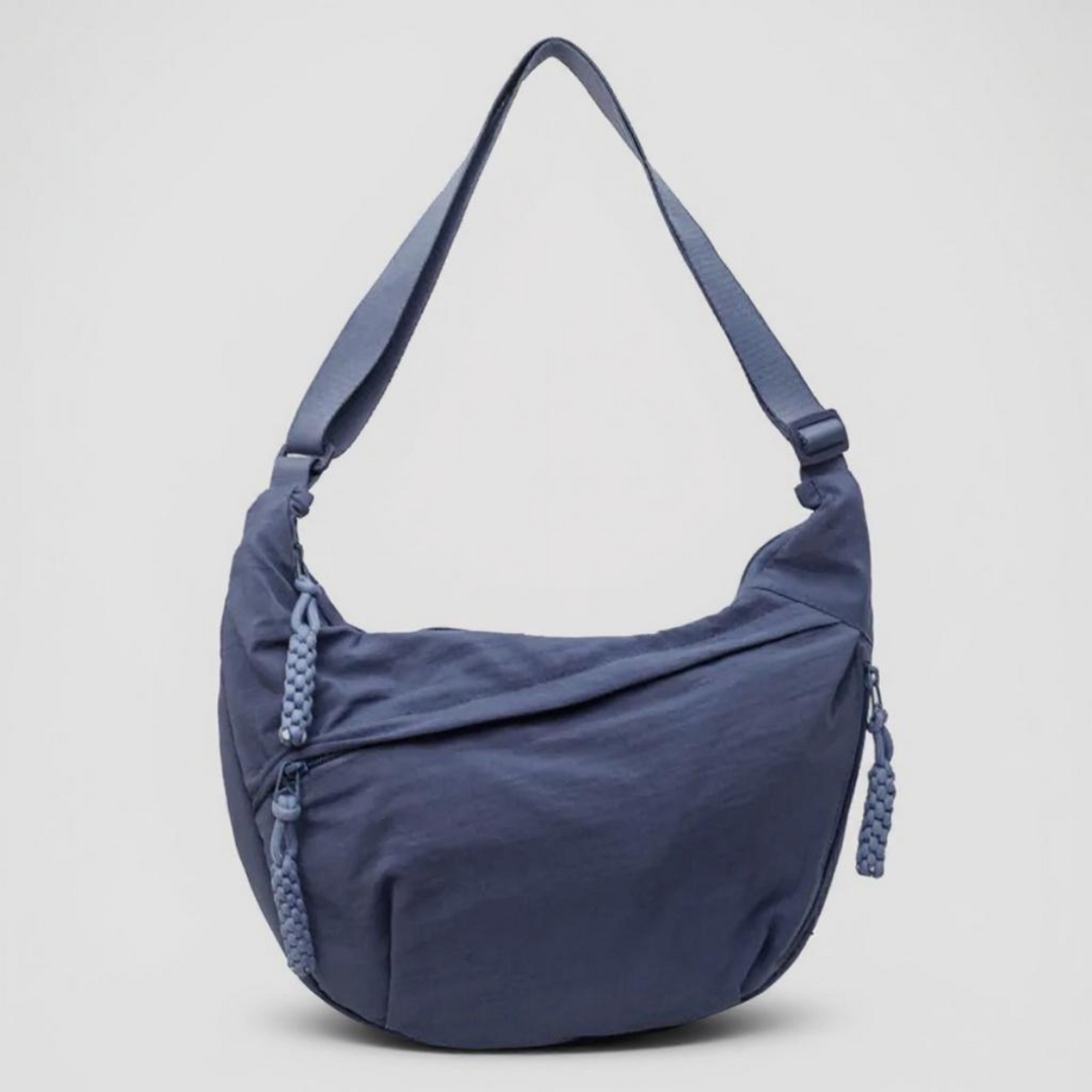 Sanne Anti-Theft Shoulder Bag with Hidden Zippers, view 5 - Elena Harper