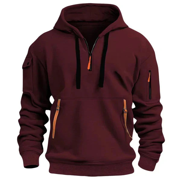 Comfortable Hoodie for Men Soft Hooded Sweatshirt, Modern and Casual Style, view 8 - Elena Harper