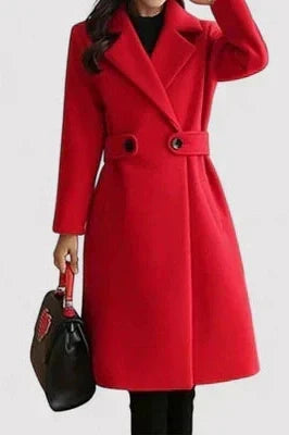 Coat with Belt - Elena Harper