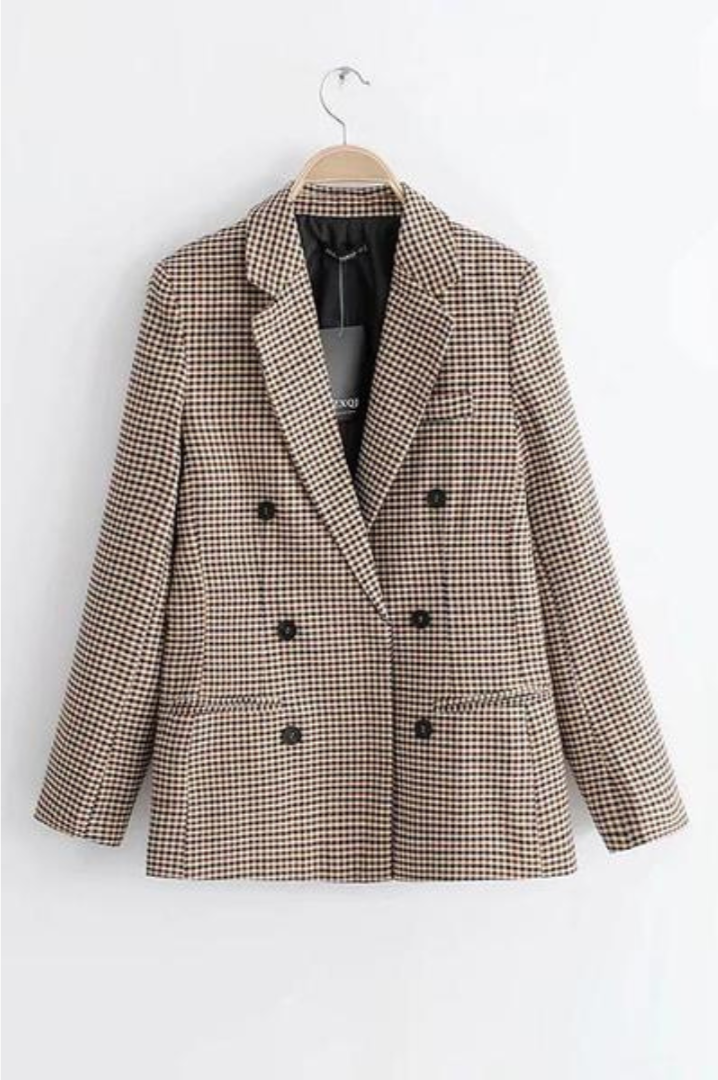 Women's Long Sleeve Blazer - Chic and Modern