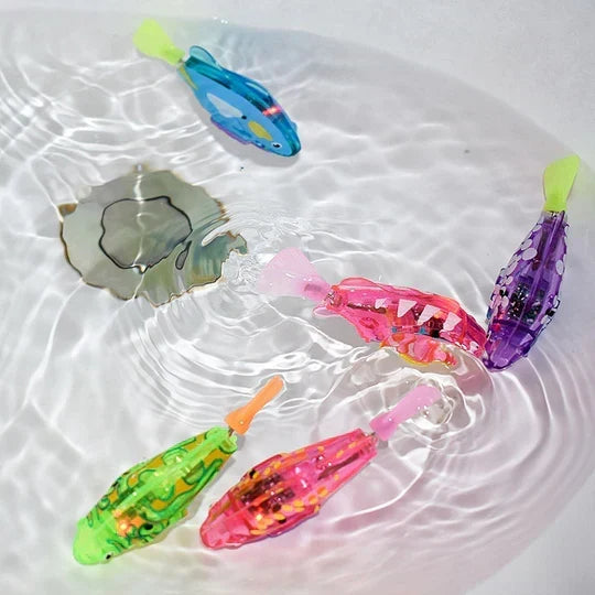 Pet's Interactive Floating Fish Water Toy for Cats & Dogs