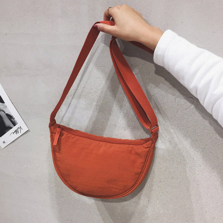 Ruime Nylon Schoudertas voor Dames