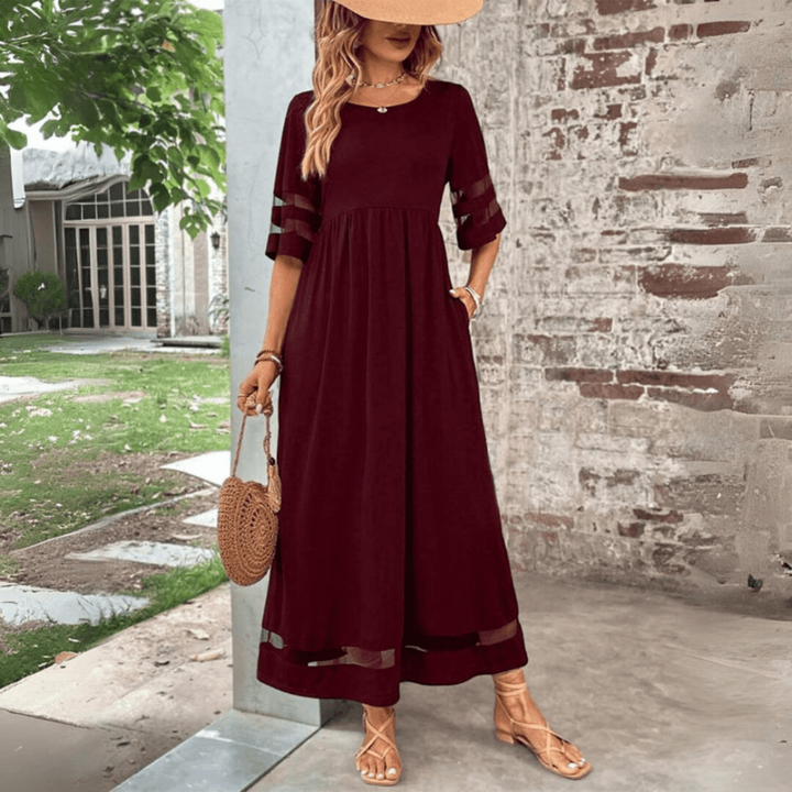 Zora Timeless Elegance Maxi Dress - Elena Harper