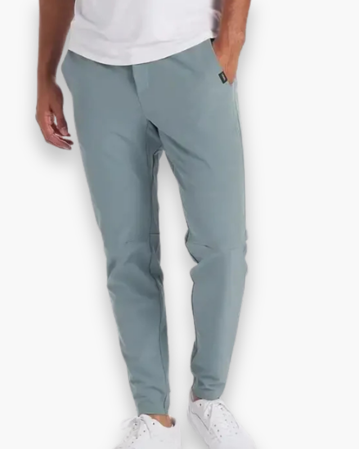 Men's Stretch Tapered Pants | Modern Style