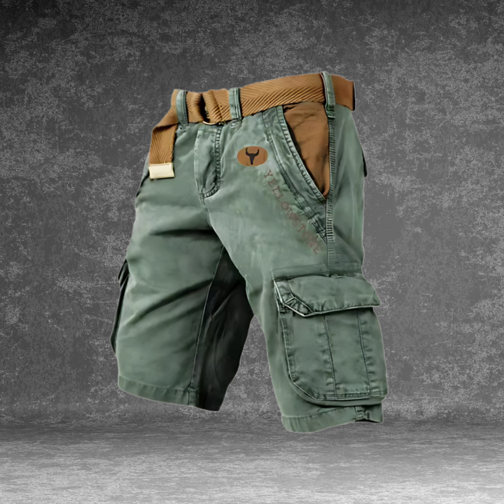 LAURENT MONACO | MEN'S UTILITY CARGO SHORTS