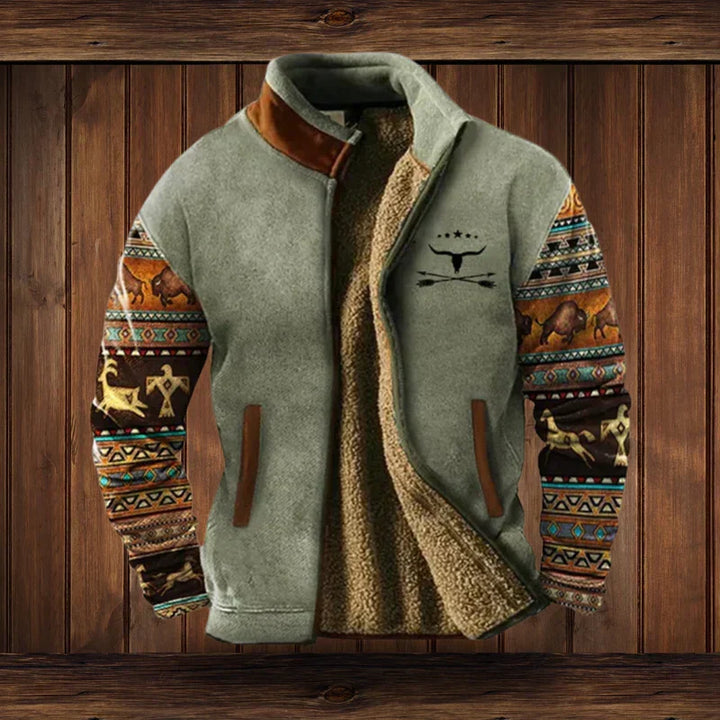 Victor - Warm Western Style Jacket for Men