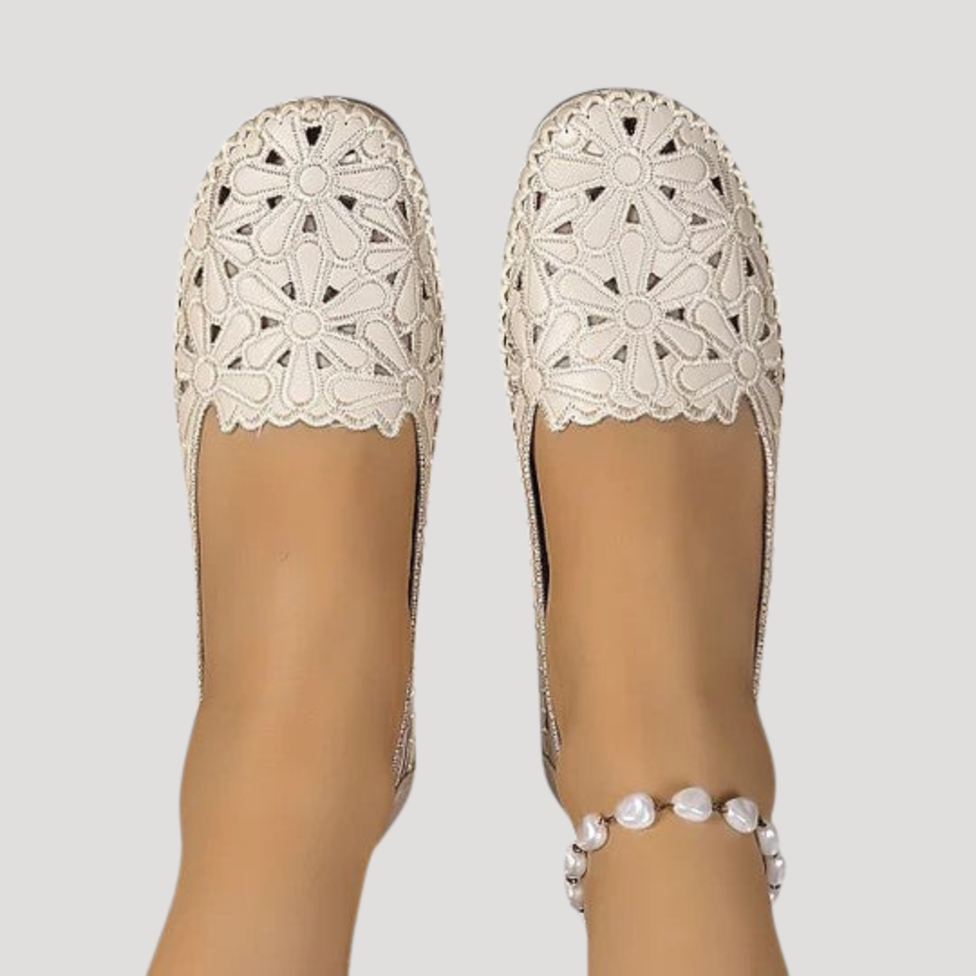 Casual Openwork Flat Shoes for Women