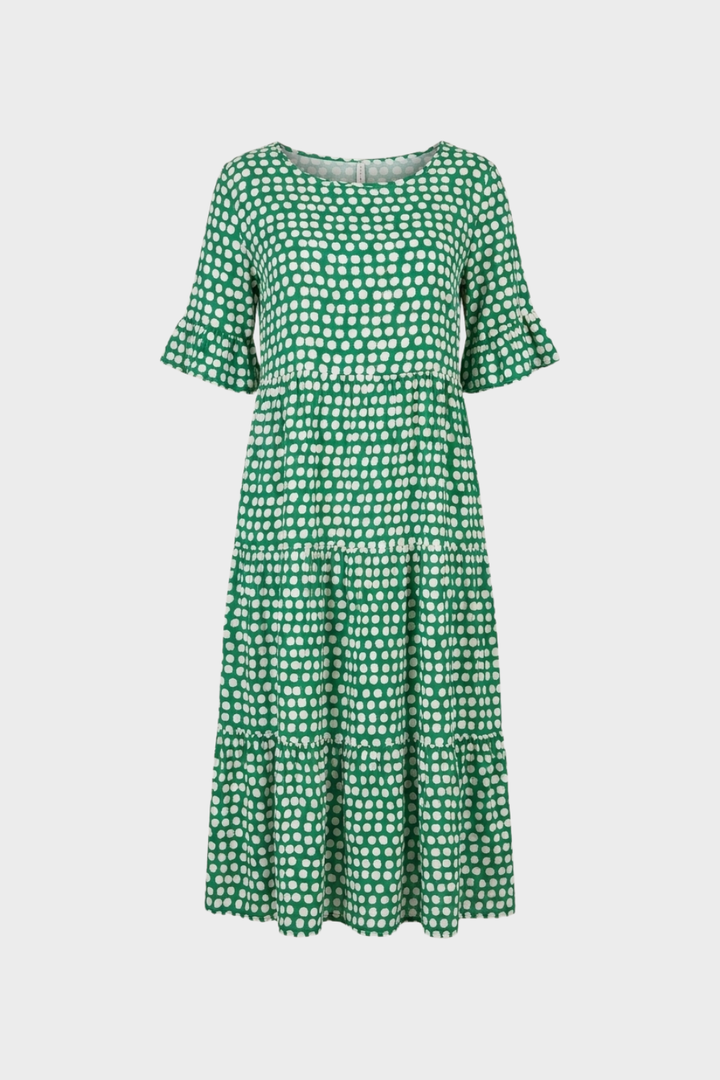 Women’s Floral Midi Dress | Puff Sleeves