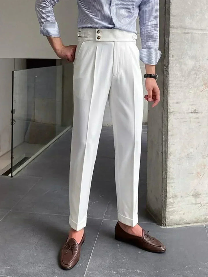 Moritz Vintage Tailored Pants, view 4 - Elena Harper