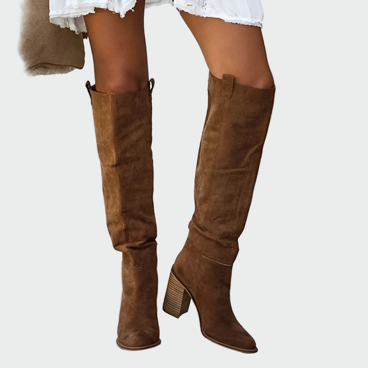 Leather Orthopaedic Knee-High Boots