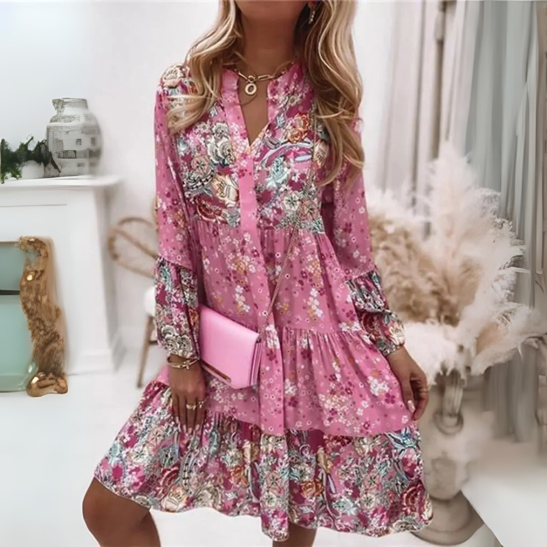 Alanise Flattering Comfort Dress - Elena Harper
