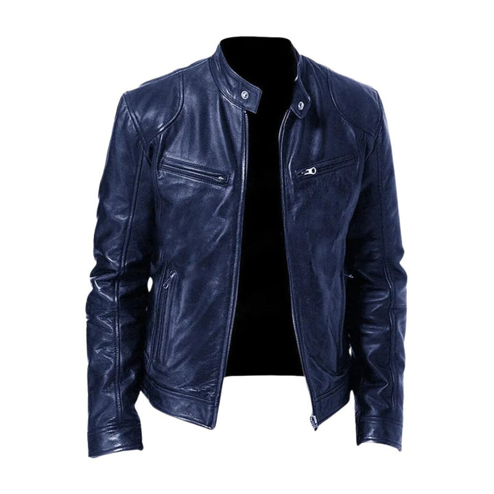 LAURENT MONACO | SLIM FIT HIGH COLLAR JACKET FOR MEN
