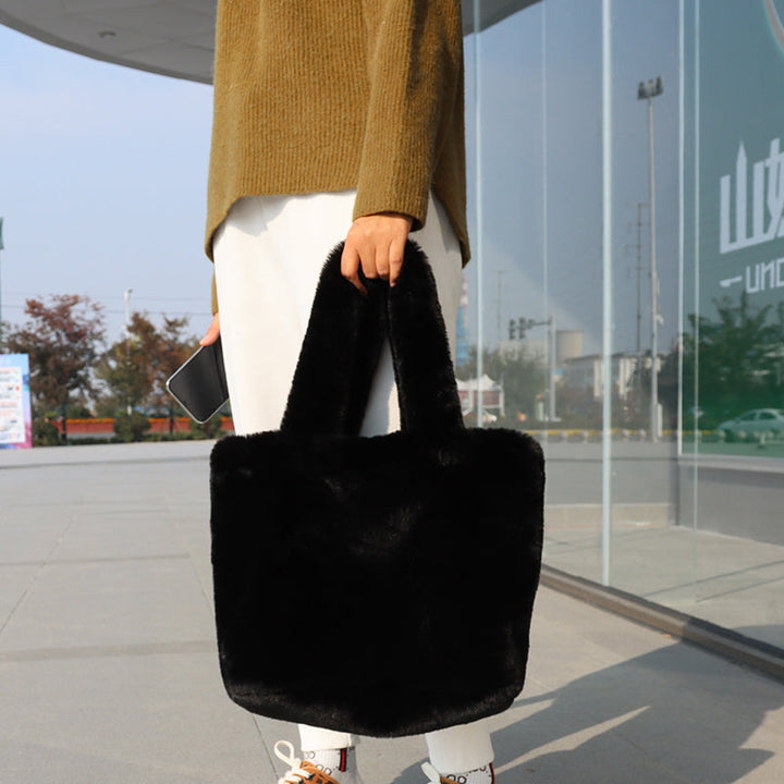 Faux - Fur Tote Bag