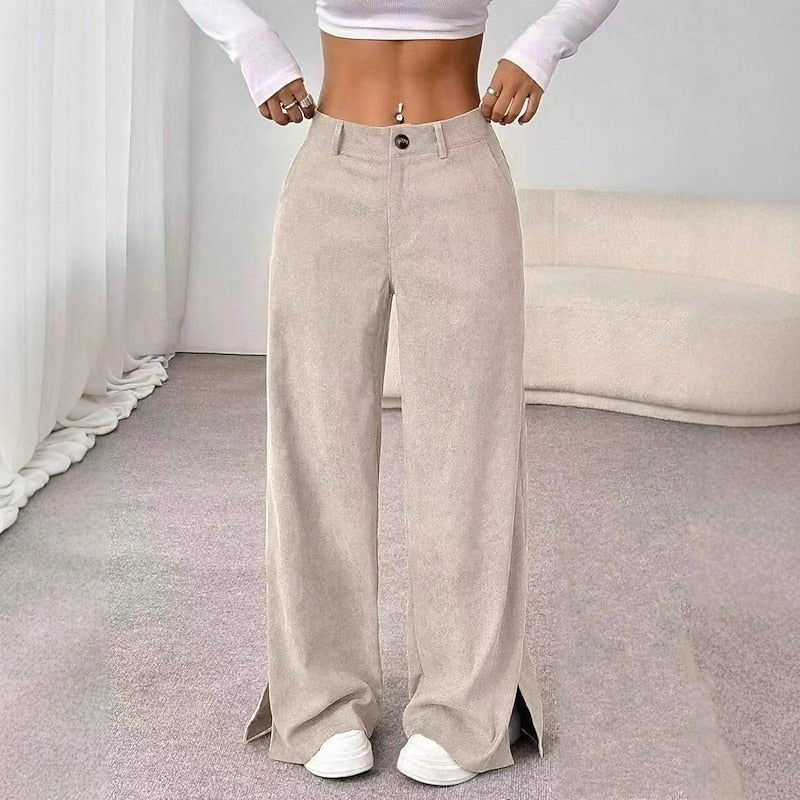 Marlene | Modern and Versatile Women's High-Waisted Wide Leg Pants