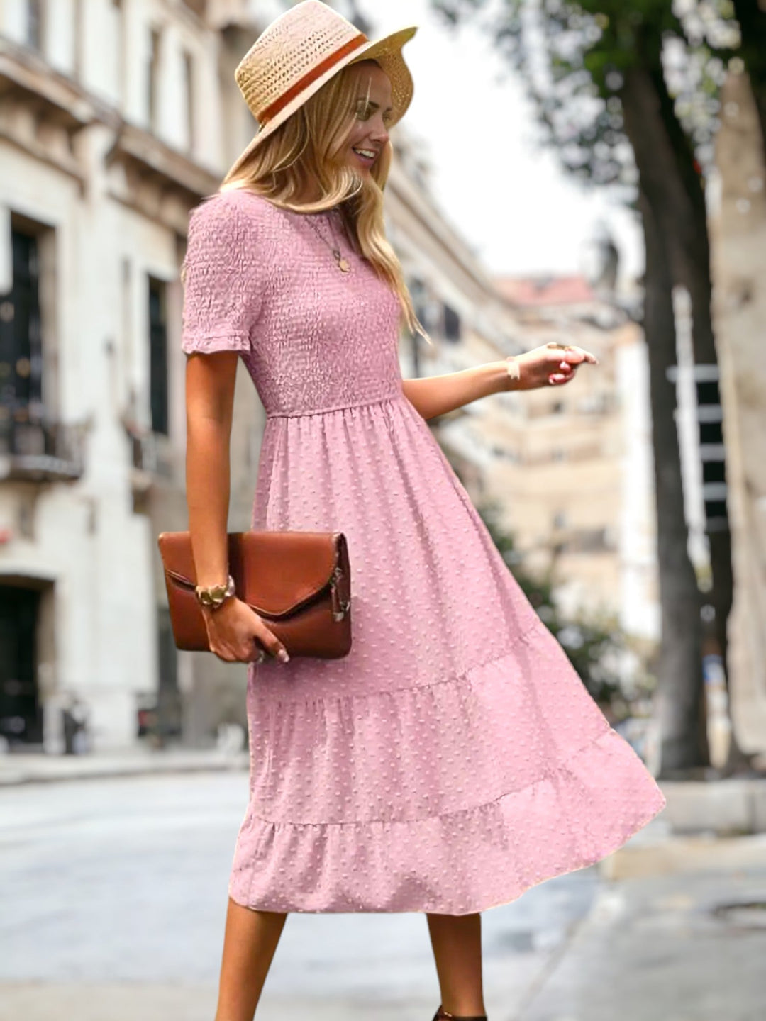 Elda - Women's Long Casual Dress in Different Colors