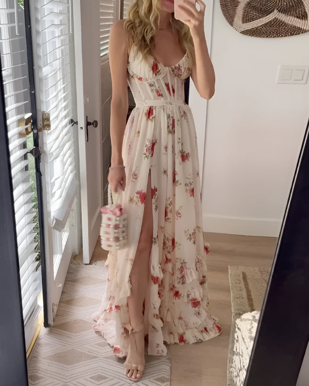 Chloe Blooming Whisper Maxi Dress - Elena Harper