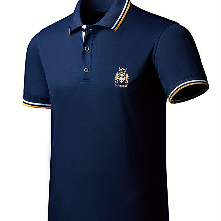 LAURENT MONACO | EMBROIDERED SUMMER SHIRT FOR MEN