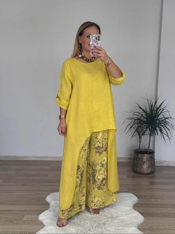 Elowen Boho Tunic & Pants Set, view 4 - Elena Harper