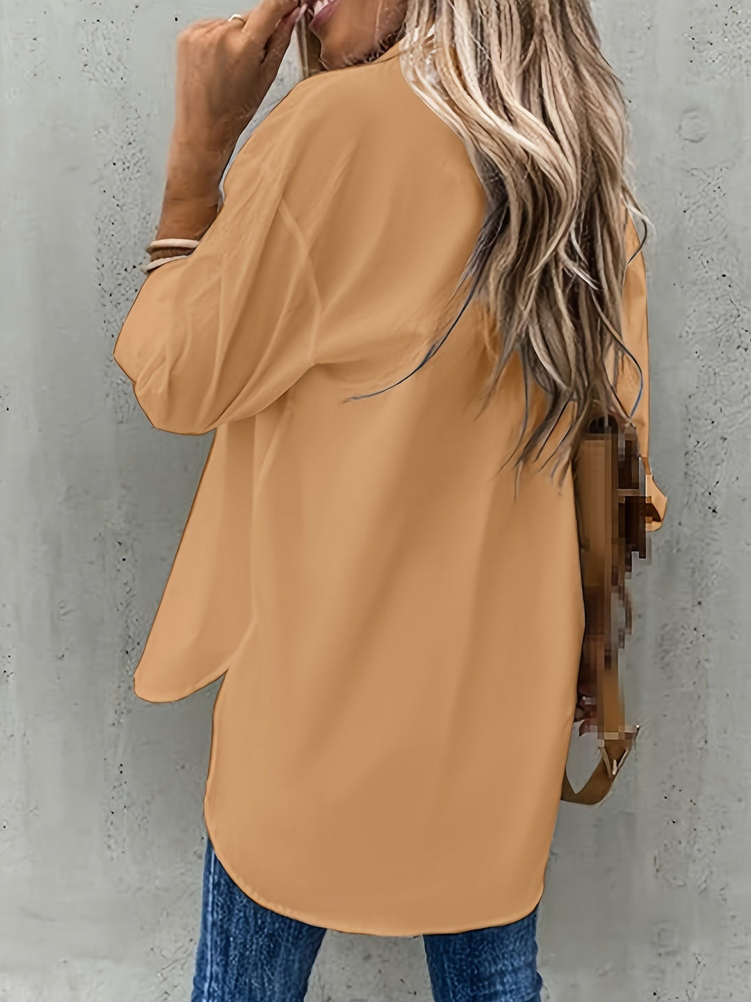 CHIC BLOUSE WITH LONG SLEEVES FOR WOMEN