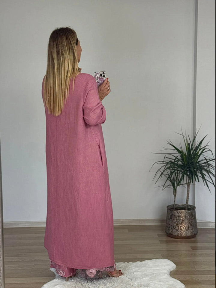 Elowen Boho Tunic & Pants Set, view 10 - Elena Harper