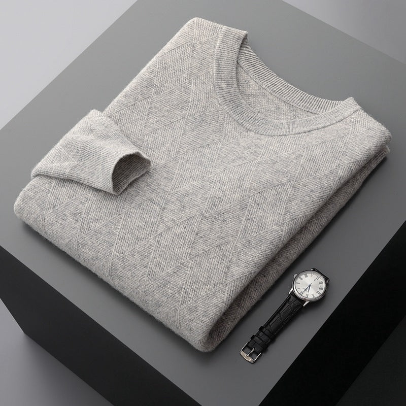 Premium Men's Sweater in Soft Knit - Alsten
