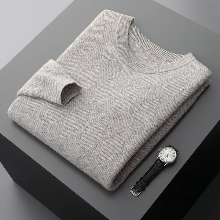 Premium Men's Sweater in Soft Knit - Alsten