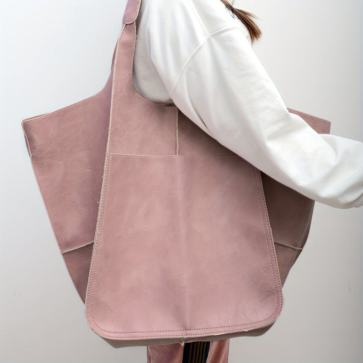 Large RetroWave Beach Bag – Stylish and Functional
