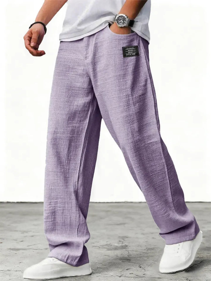 Laurent Monaco Relaxed Pants for Men, view 4 - Elena Harper