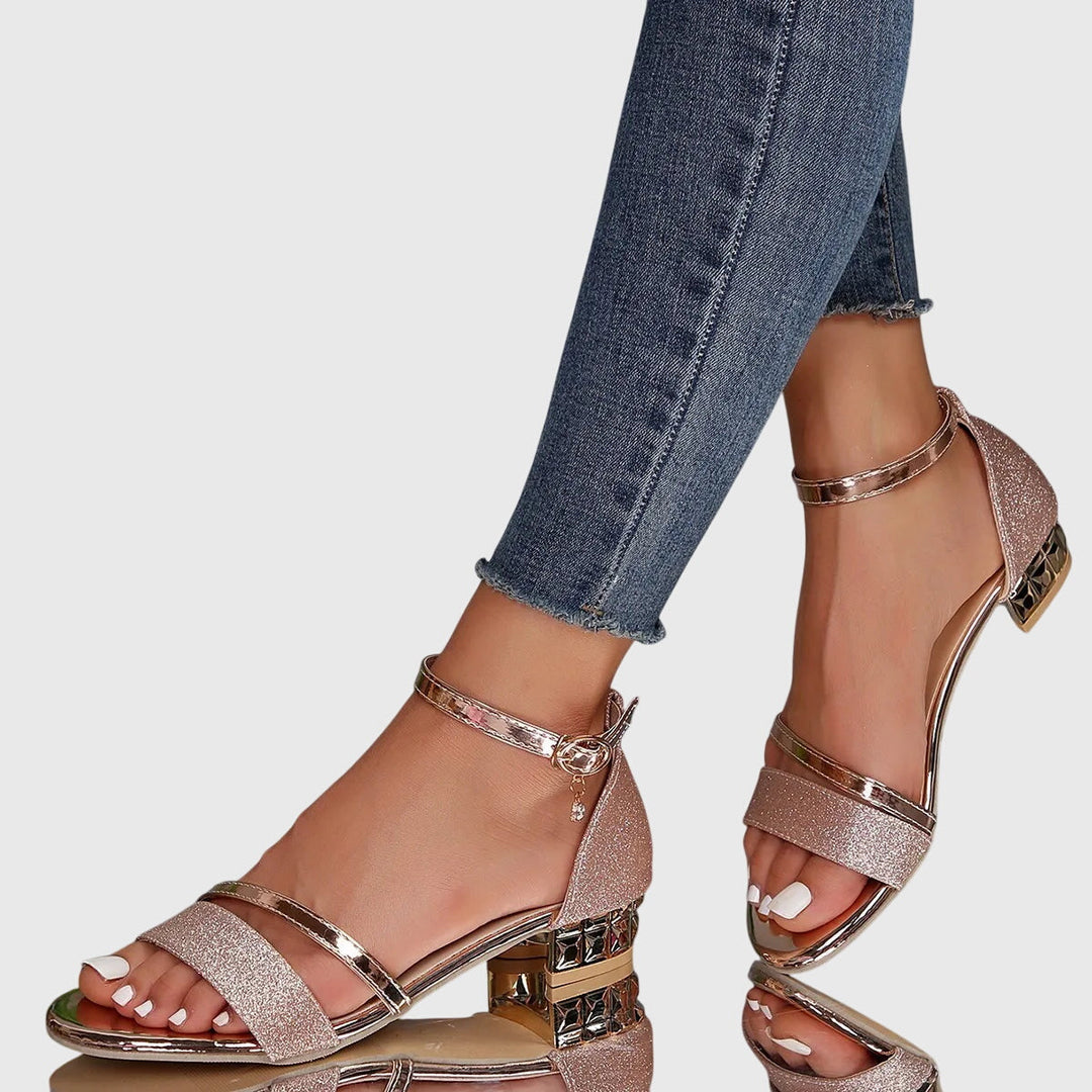 Alison Orthopedic Heeled Sandals - Elena Harper