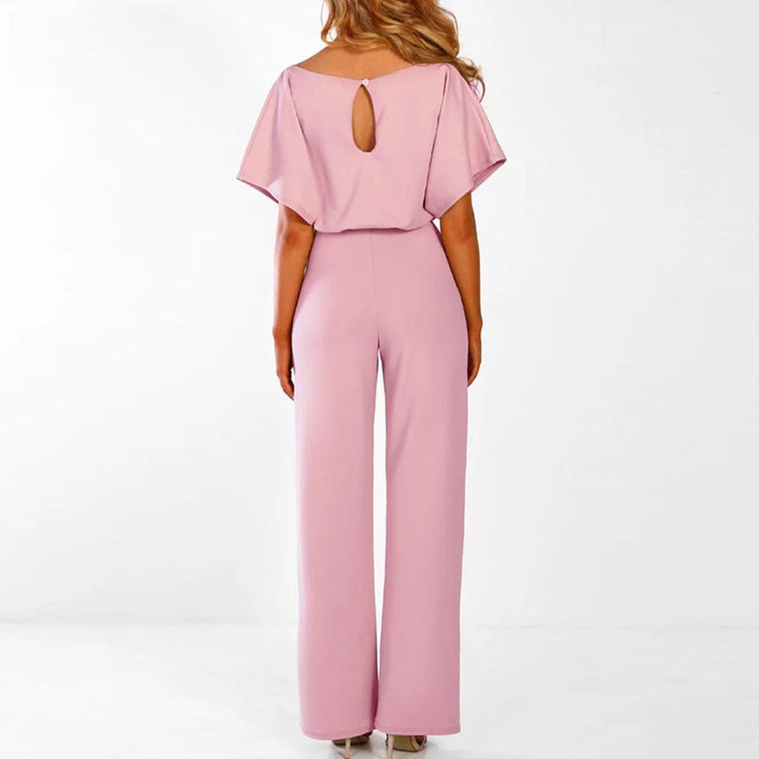 Victoria | Casual and Modern Women's Jumpsuit with Tie Belt