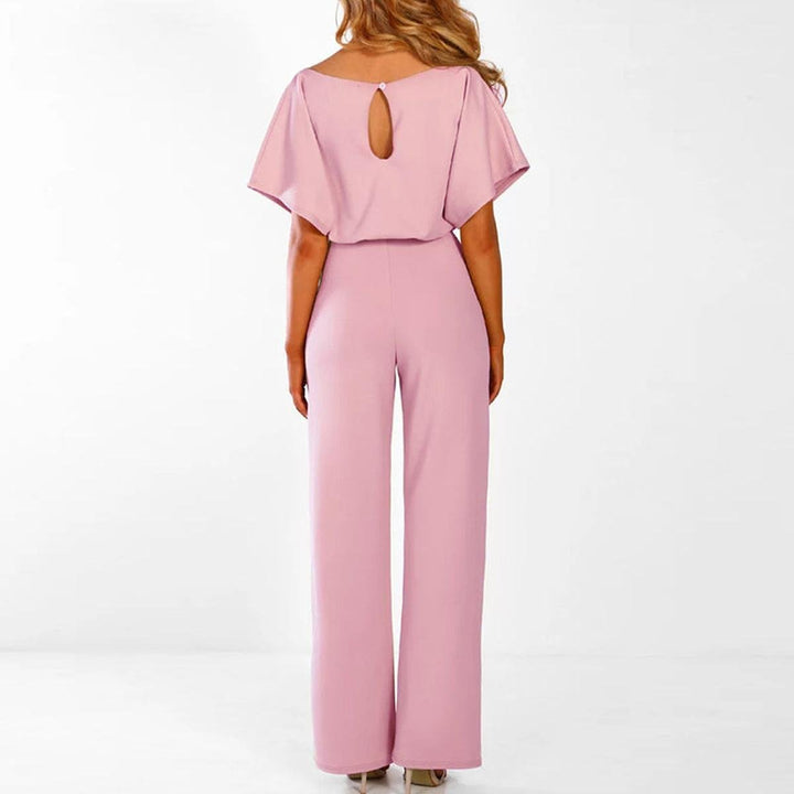 Victoria | Casual and Modern Women's Jumpsuit with Tie Belt