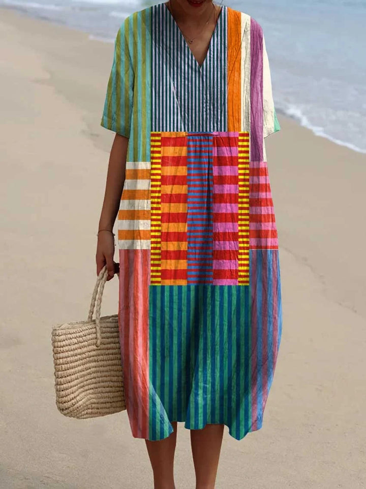 Mireya Unique Summer Dress - Elena Harper