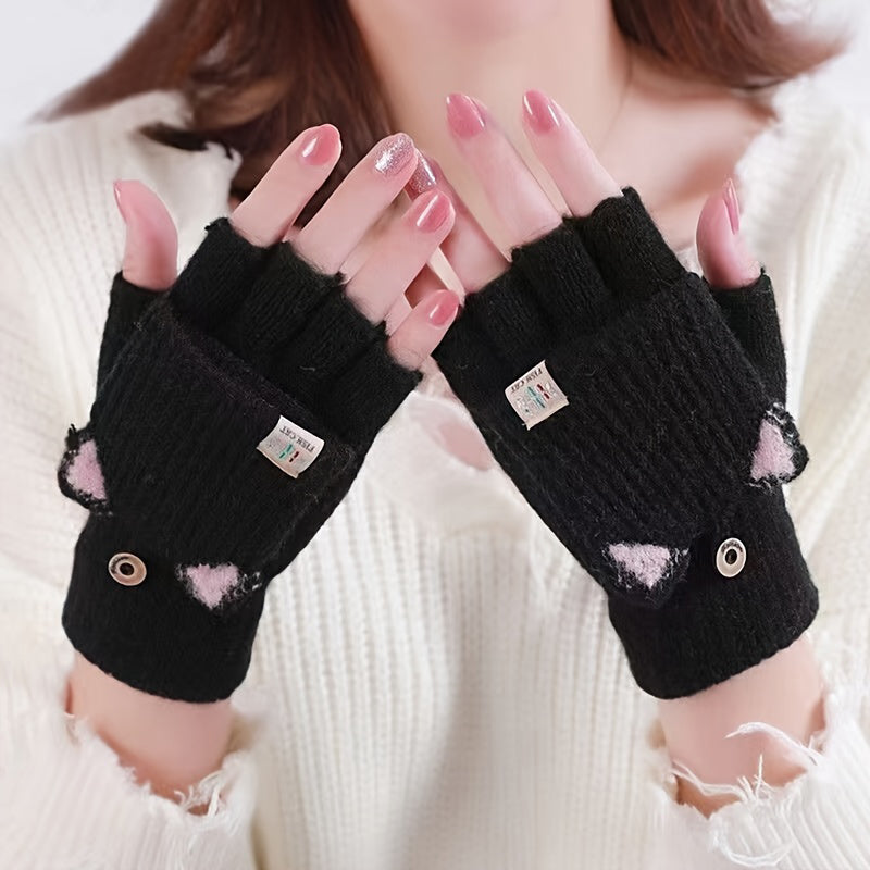 Warm Cartoon Gloves